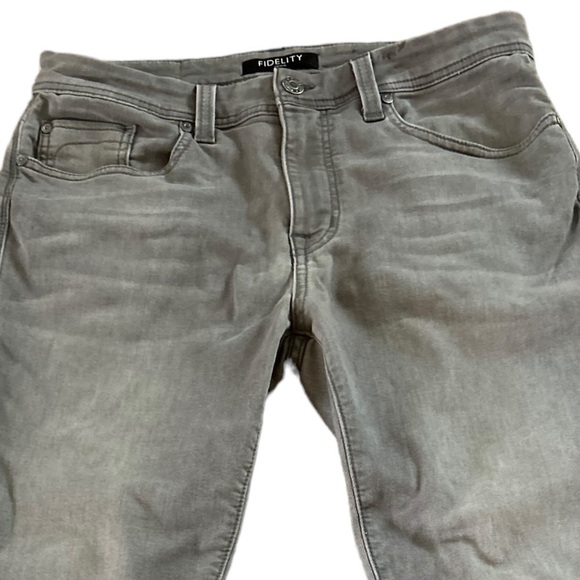 Fidelity denim size 34‎ gray jeans - Picture 2 of 7